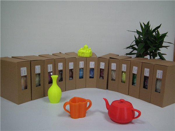 White PLA 3D Printer Filament , 2.2lb 1kg 1.75mm Plastic Filament For Filament Extruder