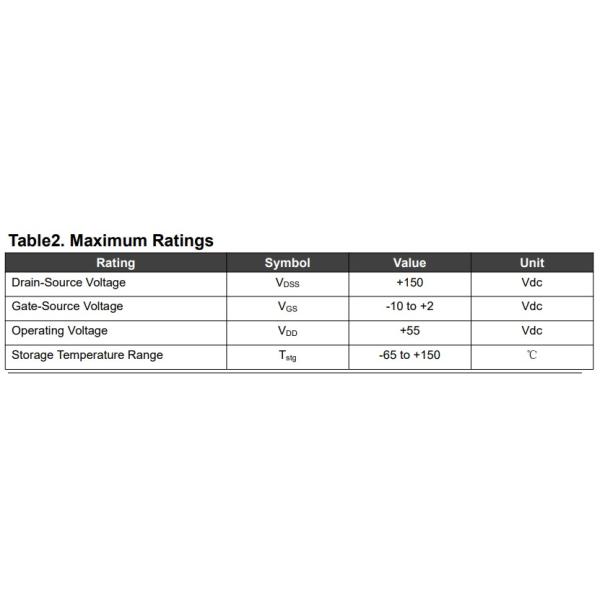 60W High Gain Wide Bandwidth Capability Frequency up to 4000MHz YP10401560T