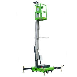 Best ME800-1  Portable Hydraulic One Single Man Aluminum Alloy Work Platform Ladder Vertical Mast Lift wholesale
