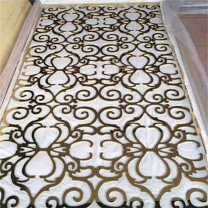 Best home decor decorative screen panel  stainless steel metal screen partition wholesale