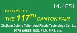 China canton fair 117th 14.4E51 ptfe sheet and rod on sale