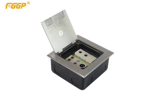 Cheap Waterproof Electrical Raised Floor Box Systems Under Floor Flush Outlet Box For Supermarket for sale