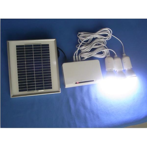 solar power system 3W solar system with lithium battery for solar home LED light