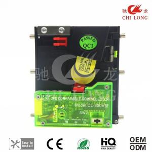 Best Vertical Inserting Cpu Coin Selector Plastic Panel With Self Testing Alarm wholesale
