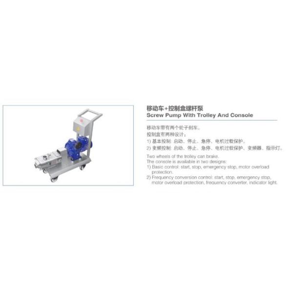 Fruit Jam Transfer SS316L Sanitary Twin Screw Pump