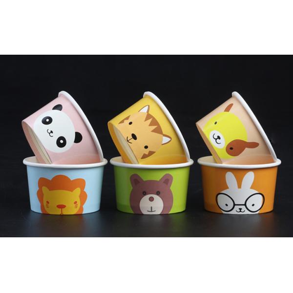 One Scoop Cold Ice Cream Cups With Our Logo