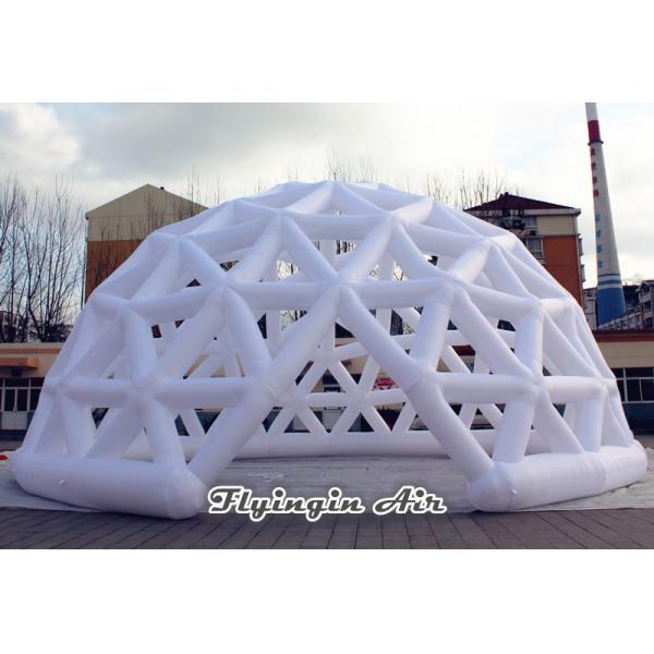 13m Giant White Hollow Inflatable Frame Tent with Blower for Events