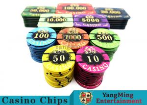 Best Acrylic Casino Style Poker Chips Tough And Durable With ABS New Material wholesale