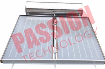 Cheap Pressurized Flat Plate Solar Water Heater Rooftop Intelligent Controller for sale