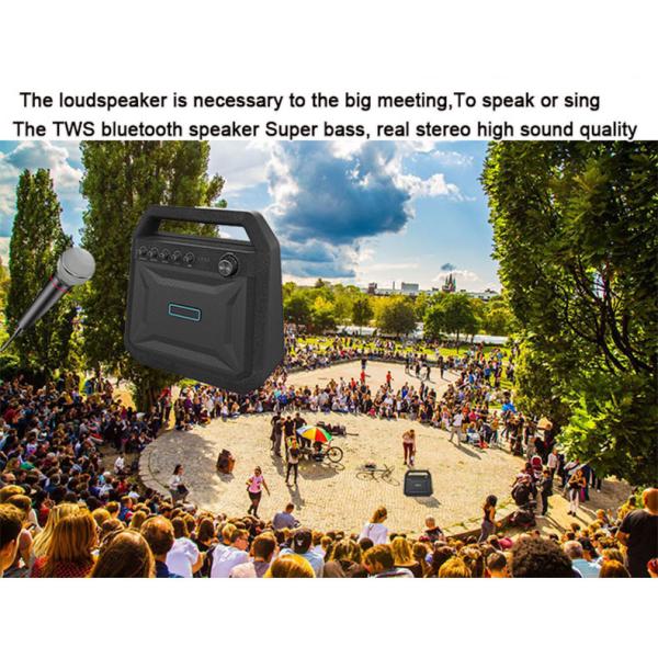 Outdoor Battery Powered Bluetooth Speaker Bluetooth Amplifier Karaoke TWS Speaker Box
