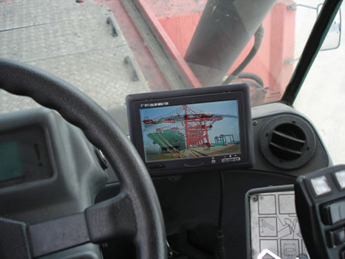 Thermal Cctv IP66K Camera Trailer Truck Reverse 24v Parking Sensor with reverse image For Truck