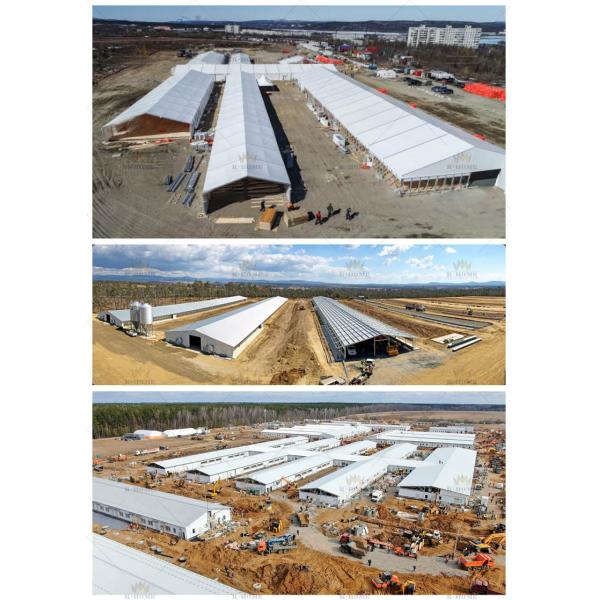 EPS Modern Deisign Pre Engineered Steel Structure Temporary Farms