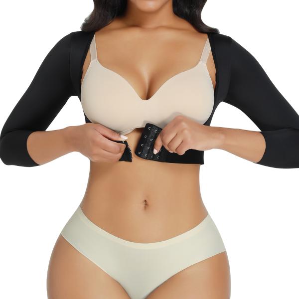 HEXIN High Compression Women's Slimming Shapewear Bra with Adjustable Chest Support