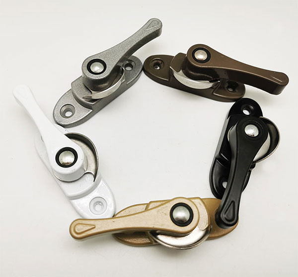 Durable Sliding Window Crescent Lock Anodizing zinc alloy Material