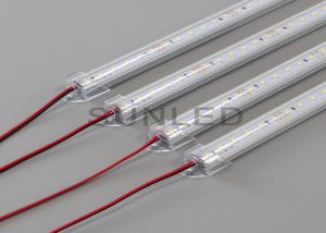 China Super brightness Aluminum LED Bar SMD2835 DC12V 72 LED Cold White Light Rigid Strip on sale