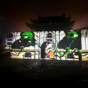 Best 3D Projection Mapping Projector 8500 Lumens building projection mapping wholesale