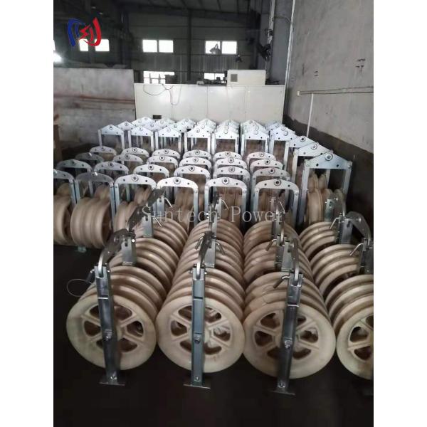 508 Series Stringing Block Rubber Lined Aluminium Sheave