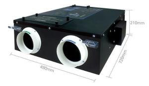 Air Treatment Equipment Enthalpy 206 CFM Energy Recovery Unit