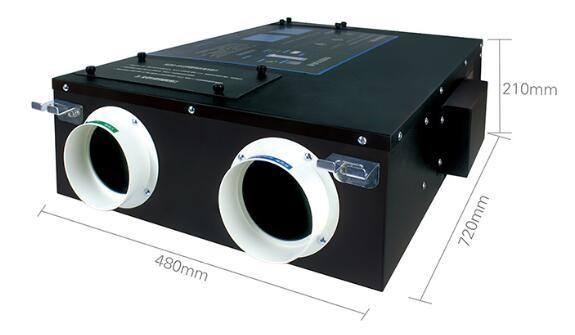 Cheap Air Treatment Equipment Enthalpy 206 CFM Energy Recovery Unit for sale