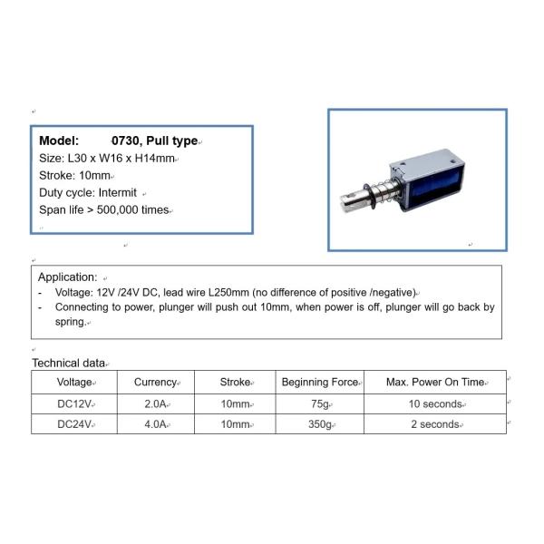Push Pull Solenoid for Electronic Machines Customizable Voltage20 Years of Experience