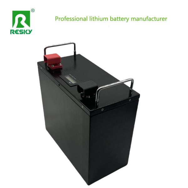 Rechargeable Solar 12.8V 100Ah Lifepo4 Rechargeable Battery Pack For RV Backup Power Supply