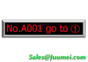 Best Queue System 8 Character one Line LED Counter Display (LD02D) wholesale