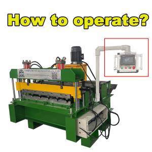 Best Crimping Roof Sheet Roll Forming Machine Automatic / Manual Type wholesale