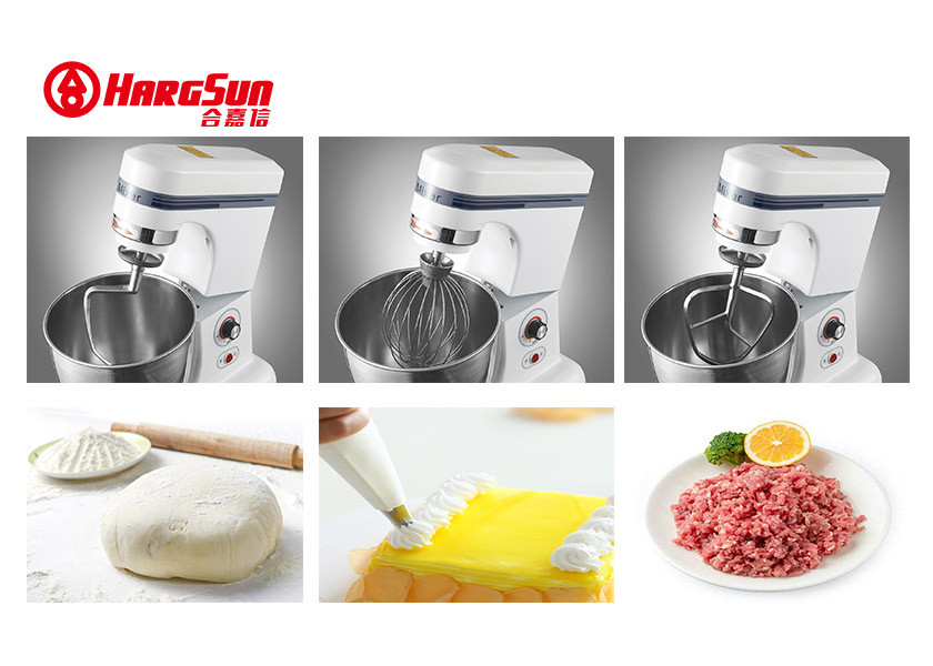 Heavy Duty Cake Mixer Machine TB7L 0.5kg Easy Movement 350w Kitchen Flour Mixer