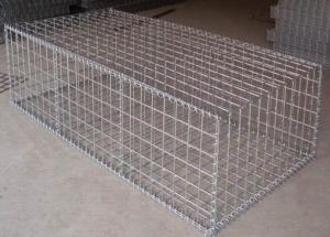 Construction Galvanized Gabion Baskets Retaining Wall 4.0mm-5.0mm Wire Gauge