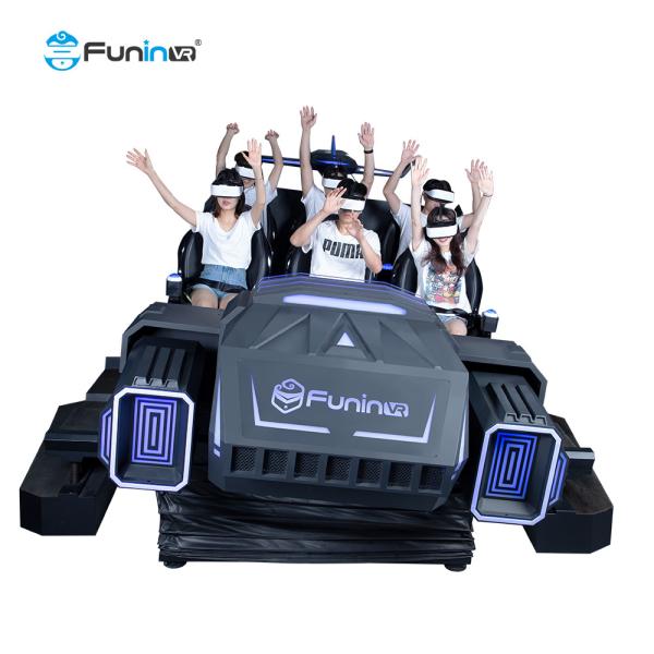 6dof Motion Platform 6 Seats Space Ship Design Vr Simulator 9d Virtual Reality