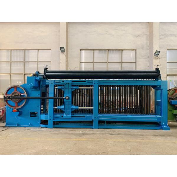 Easy Operation Automatic Stop Gabion Machine 66*80mm Wire Mesh