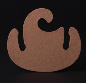 Best Light Weight  Cardboard Paper Material Eco Friendly  Custom Cardboard Hangers wholesale