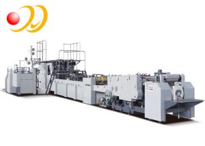 China Shopping Paper Bag Manufacturing Machine With Edge Cutting System on sale
