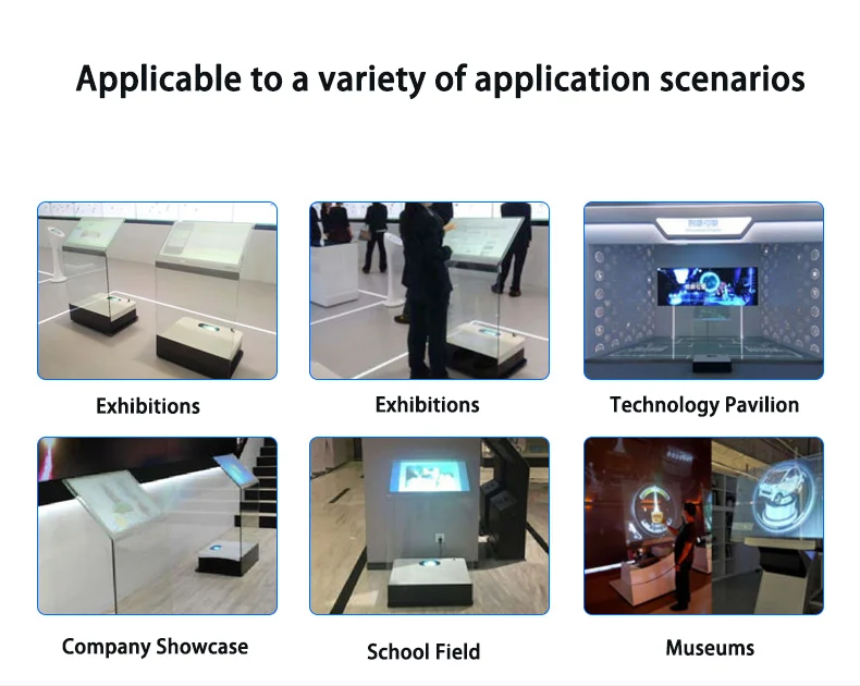 Exhibition Holo Terminal Projection Transparent Lcd Screen Glass Interactive Touch Foil Kiosk