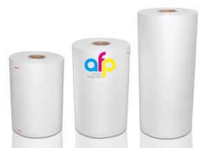 Glossy / Matte White BOPP Thermal Lamination Film FDA Certificate Passed