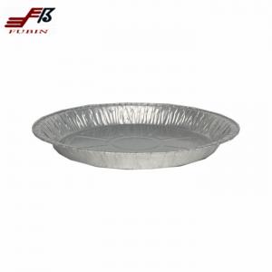 China 800ML Shallow Round Foil Trays Disposable Pie Pans Eco - Friendly on sale