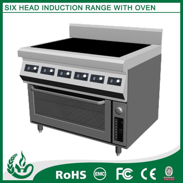 Cheap Free standing Electric Range with 6 Burner for sale