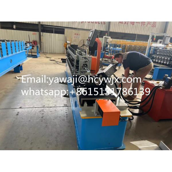 Multiple Size Hot-Dipped Galvanized Coating Strut Slotted Channel Roll Forming Machine