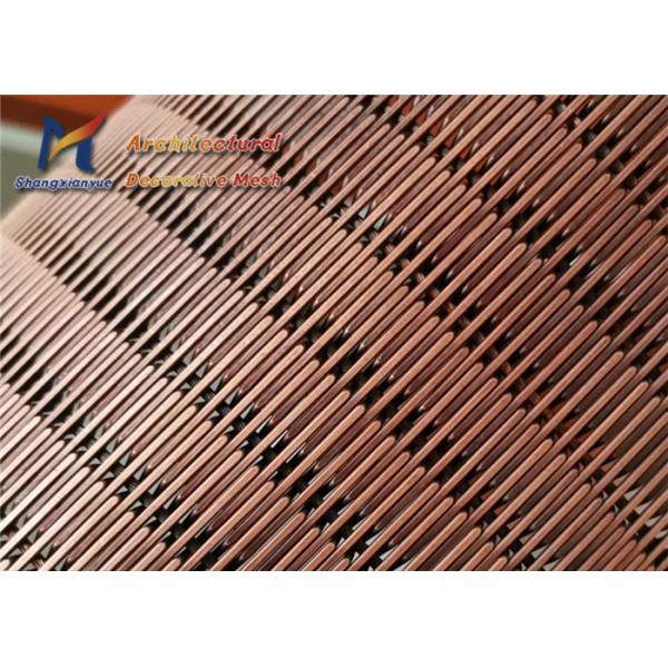 Lobby Pillar Covering SS316 SS Cable Mesh Screen 80mm