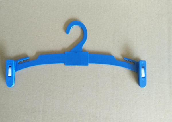 Cheap Blue / White / Black Plastic Clothing Store Hangers For Underware Non Slip for sale