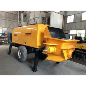 Automatic Stationary Concrete Pump System For Mortar Grout 35kw