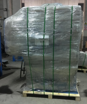 Carbon Steel Steel Shot Blasting Machine With Automatic Loading / Unloading System