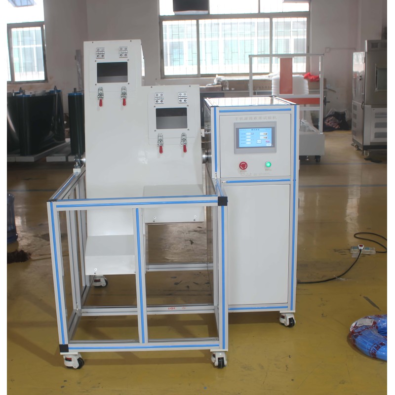 Mobile Electronic Device Tumbling Barrel Double Drop Tester / Electronic Product Drum Drop Durability Tester