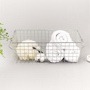 Best Multifunctional Household Bathroom Stainless Steel Wire Basket Organizer wholesale