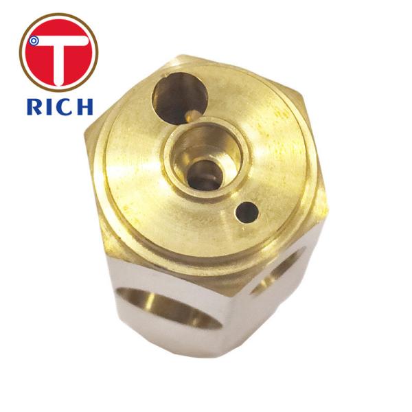 Cheap Cnc Vertical Machining Center Brass Copper 260, C360, H59, H60, H62, H63, H65, H68, H70 For Air Conditioner Fitting for sale