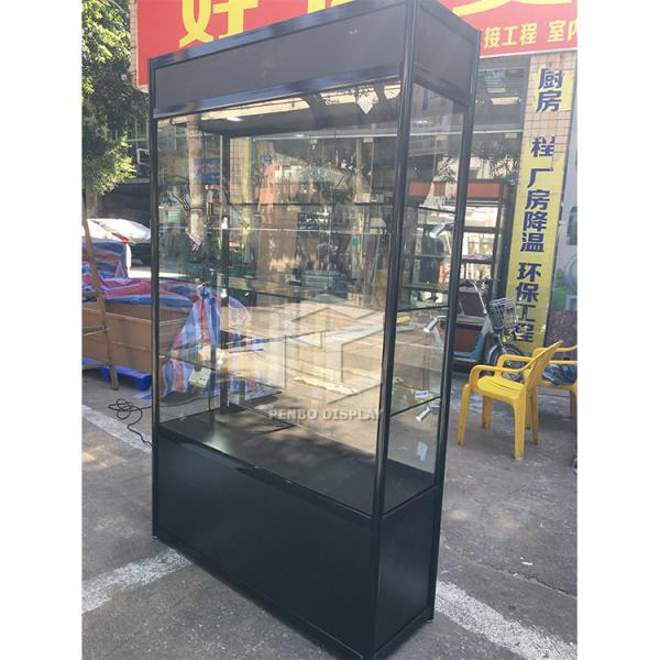 Cheap 120cm Long Glass Display Showcase Monomer Design Retail Shop Display Counter for sale