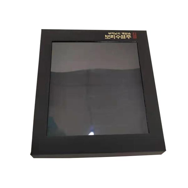 Custom Transparent Gift Paper Packaging Box Cardboard Box With Magnetic Lid