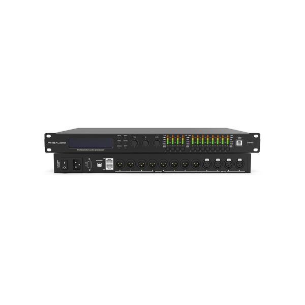 Cheap Audio Sound Processor 4 In 8 Out Audio Processor DSP FIR Audio Equipment Effects Professional Digital Audio Processor for sale