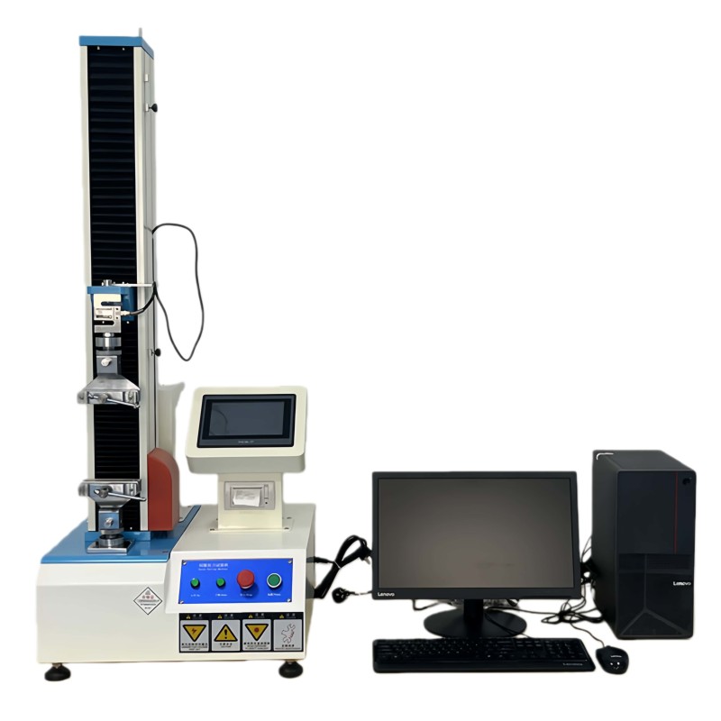 Single Column Computerized Automatic Electronic Tensile Testing Machine for