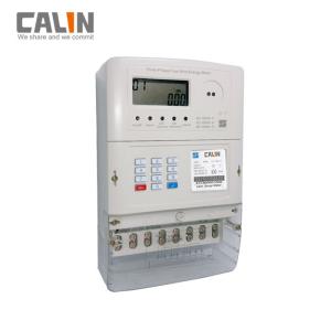 China LCD Display STS Prepaid 3 Phase Electric Meter With Automatic Meter Reading System on sale